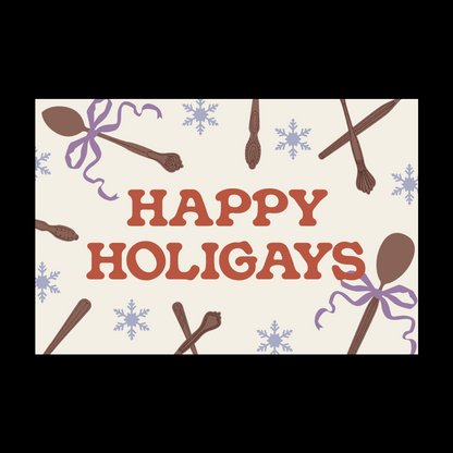 Queer Soup Night Cookbook Holigays Postcard